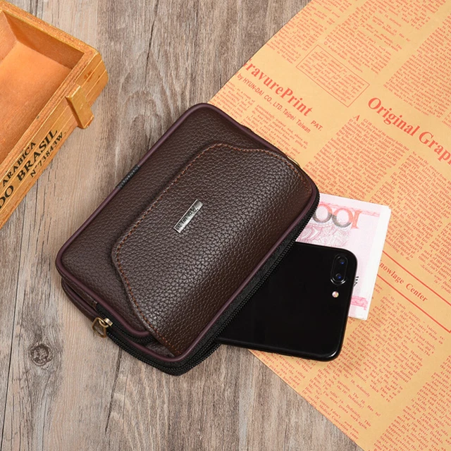 Borsa Da Cintura Uomo Con Tracolla - Marsupio Portatile Per Cellulare Fino A 6.9 Pollici - Foto 6
