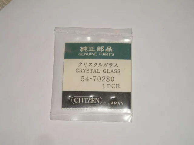 Citizen crystal 54-70280 original Citizen watch mineral glass 4-730071 4-730097