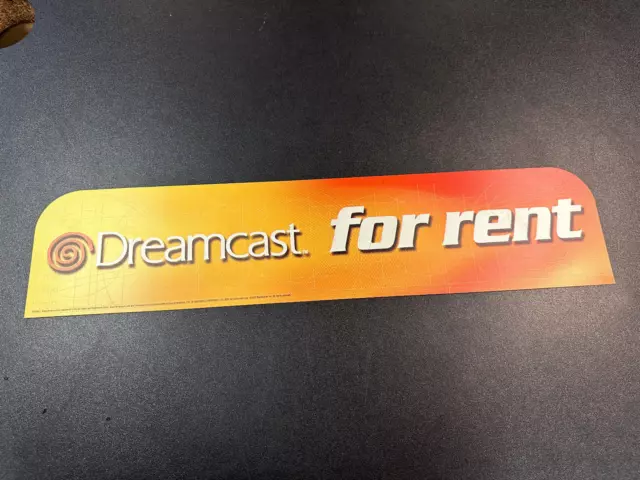 Blockbuster Dreamcast For Rent Sign