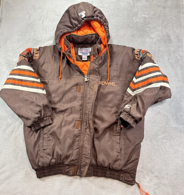 Cleveland Browns NFL PRO LINE ジャケット Lサイズ Cleveland Browns Vintage NFL Pro Line Starter Jacket Large