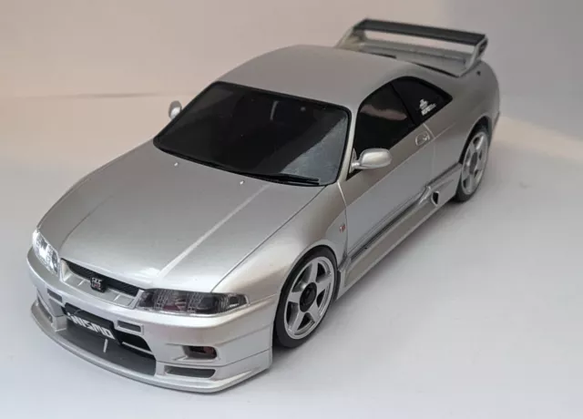 KYOSHO MINI-Z AWD Body, NISSAN SKYLINE GT-R R33 Silver