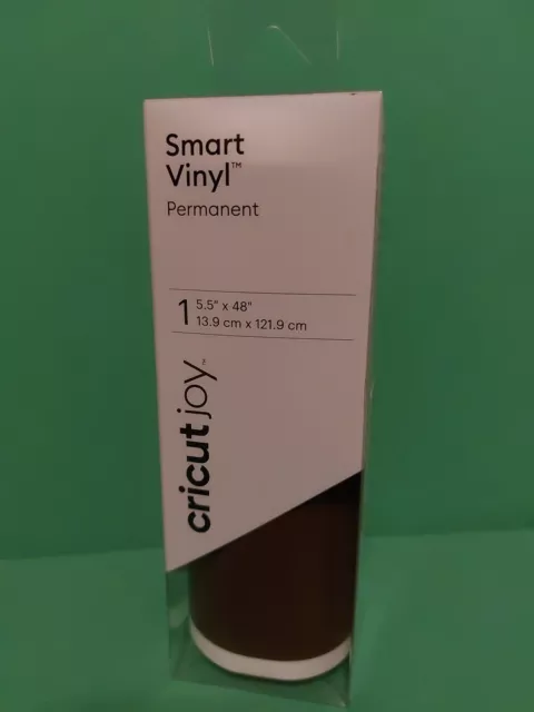 Cricut Joy Smart Permanent Vinyl (5.5 in x 48 in)  Coffee Brand New