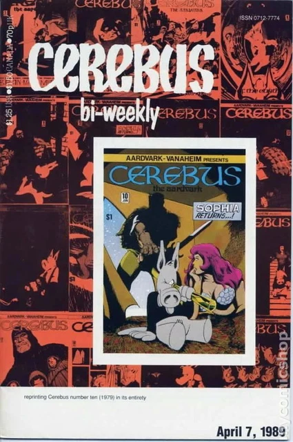 Cerebus Bi-Weekly #10 VF 1989 Stock Image