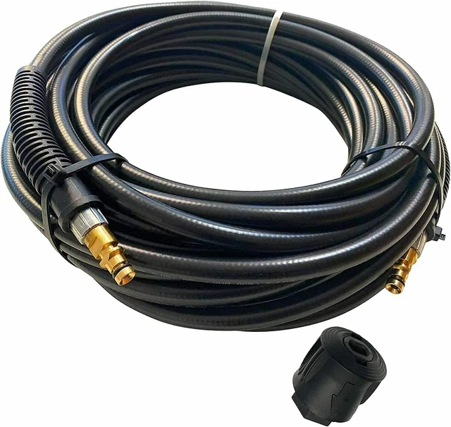 Tuyau Haute Pression 8m Pour Kärcher K2 à K7 - 400 Bar, Quick-Connect, Avec Ceinture De Rangement