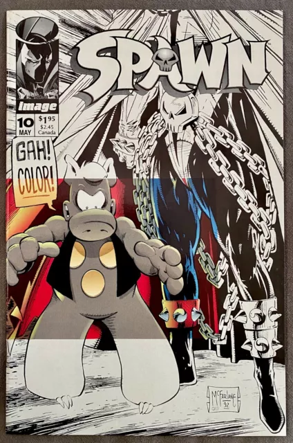 Spawn #10 - (1993 - Image Comics) - Cerebus the Aardvark Appearance - NM