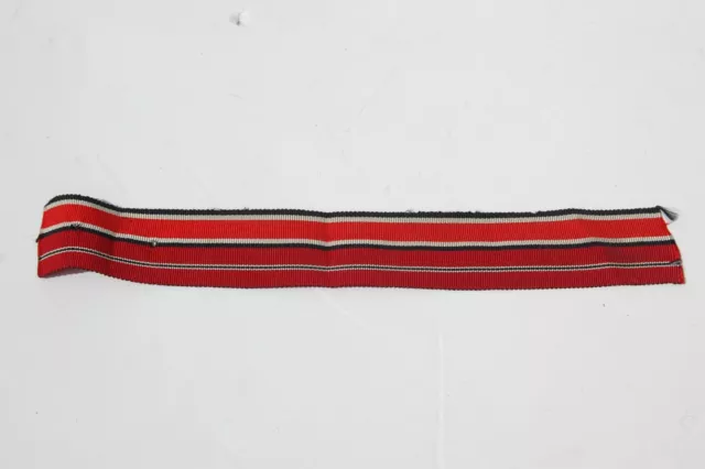 German WWII Unissued ribbon bar ribbon for Iron Cross II/Eastern front medal