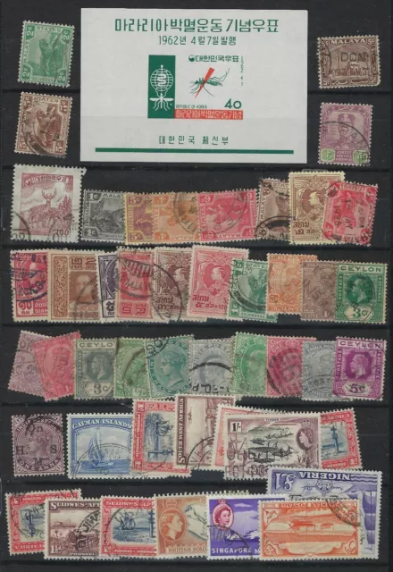 CHINA HONG KONG JAPAN BRITISH ASIA SINGAPORE 1860 1950s LARGE COLLECTION 2