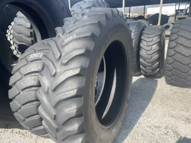 18.4R42 Goodyear OTR Tire R-1 Dyna Torque 2 Star  Used  22/32 Clean, Aged 18.4-4