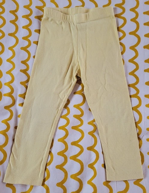 Leggings gialli leggeri monsonici 12 - 18 mesi tuta da gioco post costruzione pacchetto