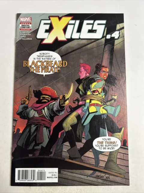 Marvel Comics EXILES #4 (2018) First Print