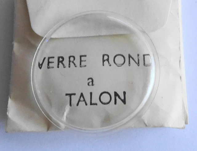 Verre pour montre verre minéral circulaire 25 mm plat Verre pour montre verre minéral circulaire 25 mm plat