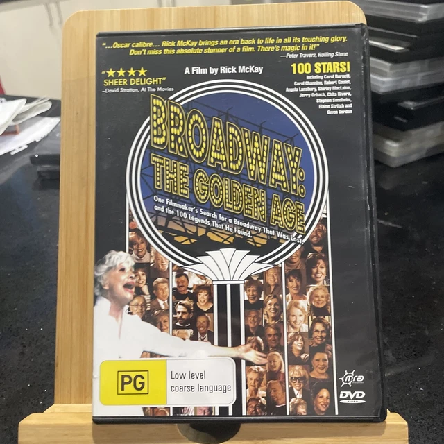 Broadway - The Golden Age  (DVD, 2004) Very Good Condition Region 4