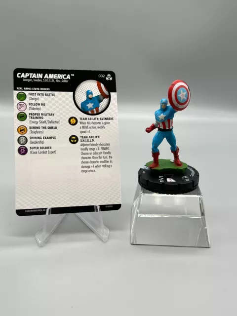 HeroClix Marvel Avengers War of the Realms #002 Captain America