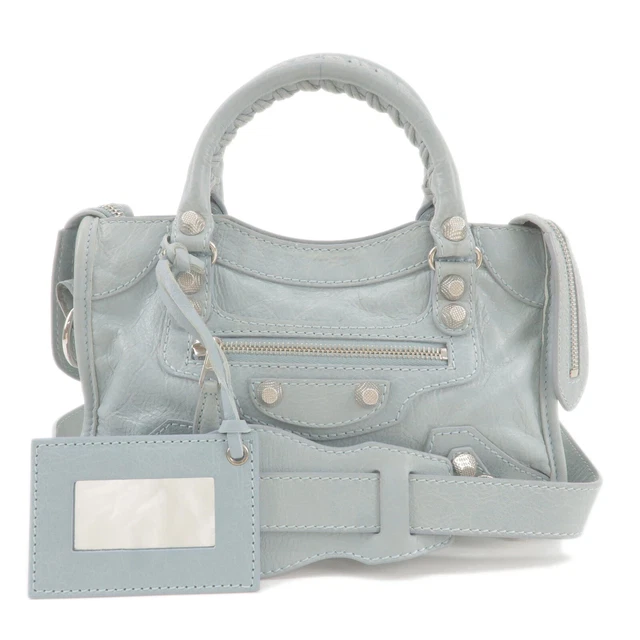 balenciaga bag light blue