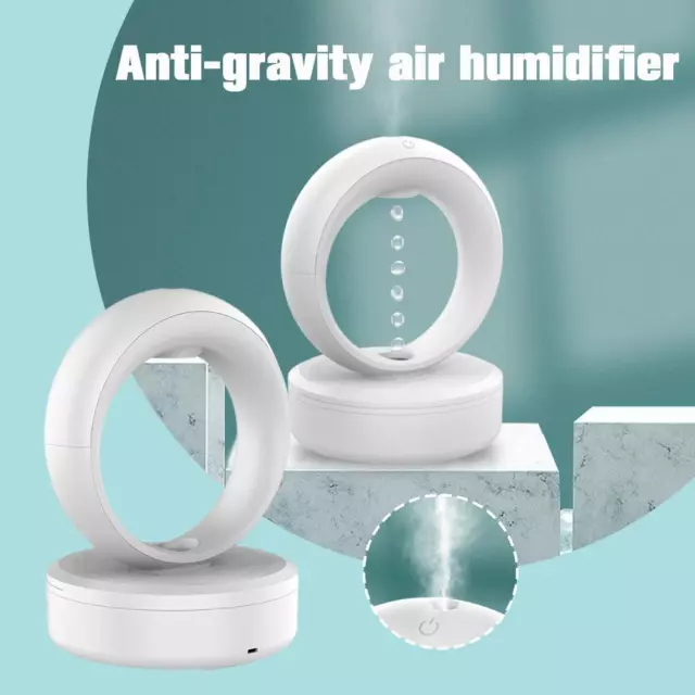 Humidificateur d'air Anti-gravité, brumisateur de gouttes d'eau, purificateur d{