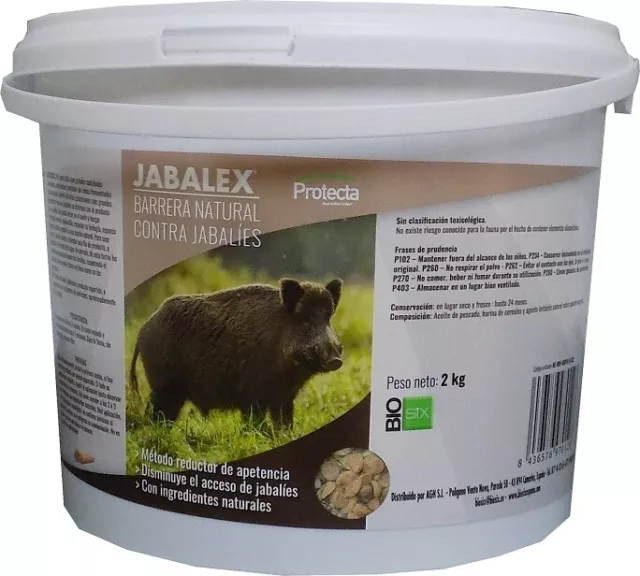 Repelente granulado para jabalís JABALEX - 2 kg