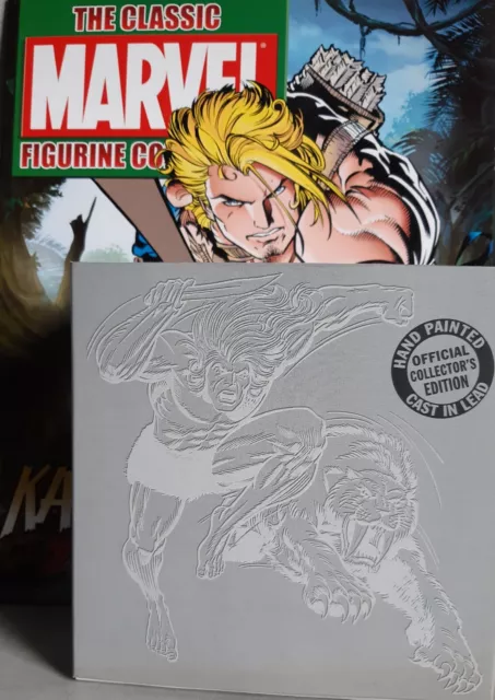 The Clásico Marvel Estatuilla Colección Revista Especial KA-ZAR & ZABU #2 Engl 2