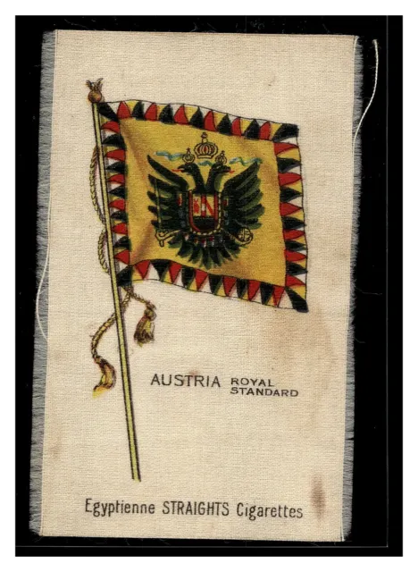 Austria Royal Standard 1910 American Tobacco Egyptienne Straights Nat Flag Silks