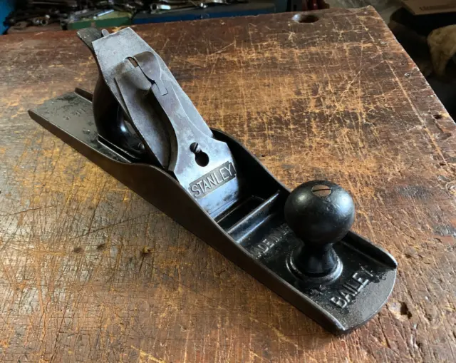 Rare Antique Stanley Bailey Sweetheart No.6 Plane. Made in USA Pat Date Apr19-10