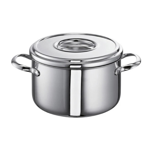 Schulte-Ufer Fleischtopf Romana i, Gartopf, Schmortopf, Edelstahl, 20 cm, 3.5 L