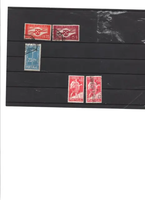 Briefmarken  Portugal 1937:  Einzelmarken (Luftpost Medizin Vicente)- gestempelt