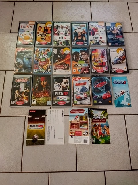 JEU SONY PLAYSTATION psp occasion plusieurs jeux disponibles SUR CETTE