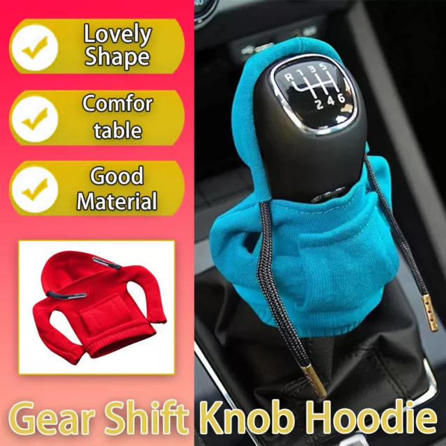 Creative Knob Hoodie Cover Gear Shift Car Interior Knob Hoodie