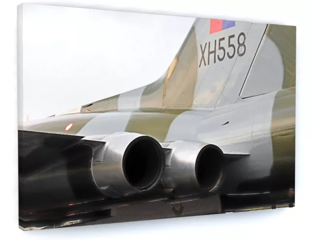 Avro Vulcan Bomber Xh558 Canvas Picture Print Wall Art 2048