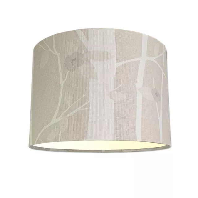 Lampshade Handmade with Laura Ashley Cottonwood Natural Fabric FREE DELIVERY