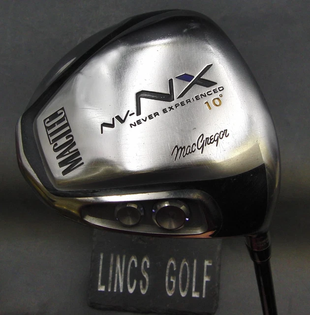 MacGregor MacTec NV-NX 10° Driver Regular Graphite Shaft NexGen Grip MacGregor MacTec NV-NX 10° Driver Regular Graphite Shaft NexGen Grip