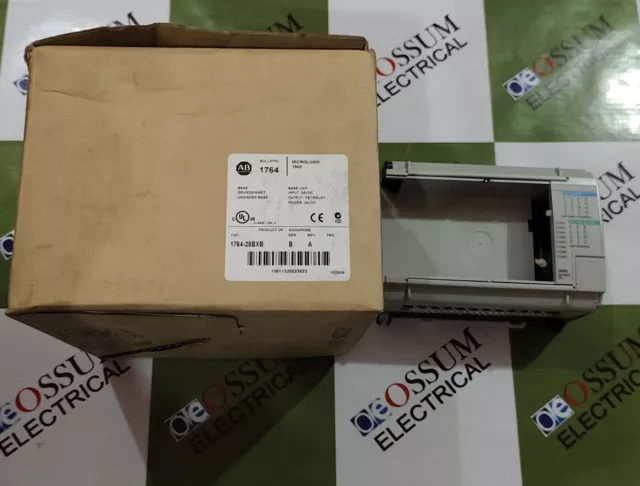 Allen-Bradley 1764-28Bxb Micrologix 1500 Base Unit 24Vdc Free Fast Shipping