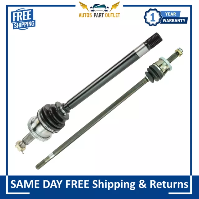 New Front CV Axle Shaft Joint Pair For 1999-2004 Jeep Grand Cherokee