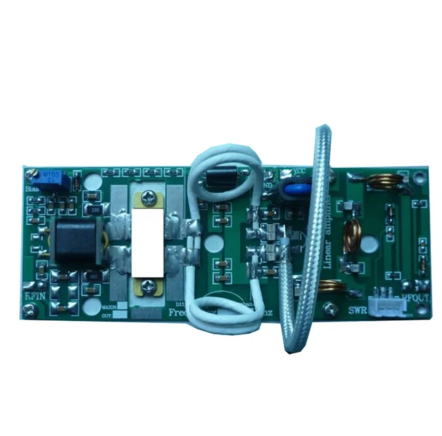 100W FM VHF 80Mhz170Mhz RF Power Amplifier Board AMP DIY Kit for