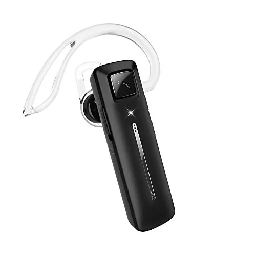 Marnana Bluetooth Headset w/Voice Command Control Bluetooth Earpiece w/ CVC8.0