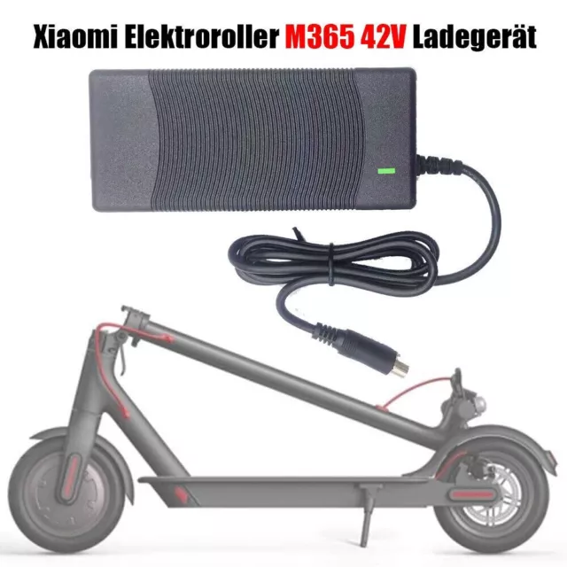 E-Scooter Chargeur 42V 2.0A Pour Xiaomi M365 / Pro Ninebot Es- Et Série-f