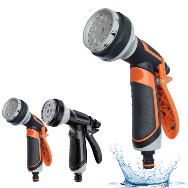 Floor Nozzle Garden Hose High Pressure Water Sprayer with 10 Adjustable Patterns