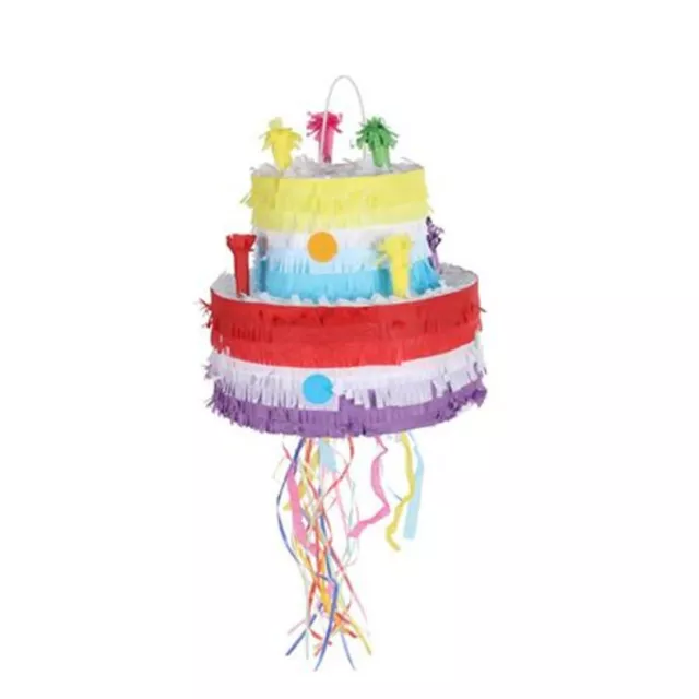 Pinata Tarte 29x25cm Anniversaire D'Enfant Mottoparty Partydeko Piñata