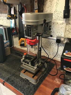 WICKES 250W BENCH pillar drill 5 speed 