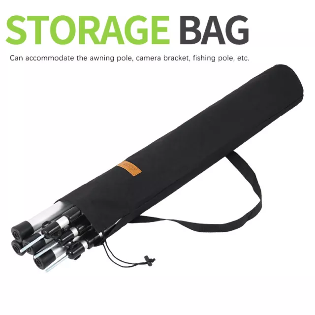 Outdoor Camping Storage Bag Awning Large Canopy Pole Storage Bag Tent Pole -EL