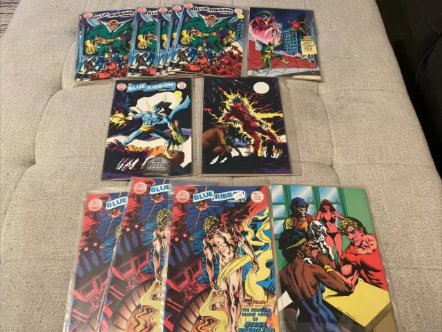 Blue Ribbon Comics Lot Red Circle Issues 1 2 3 Multiple Copies All High Grade