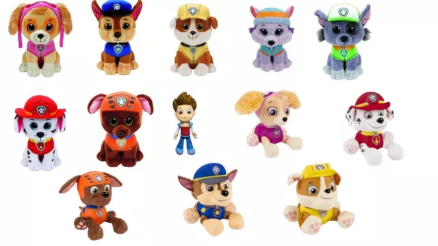 PAW Patrol peluche peluche peluche animale di peluche 15 cm - 19 cm Skye Chase rubble Everest