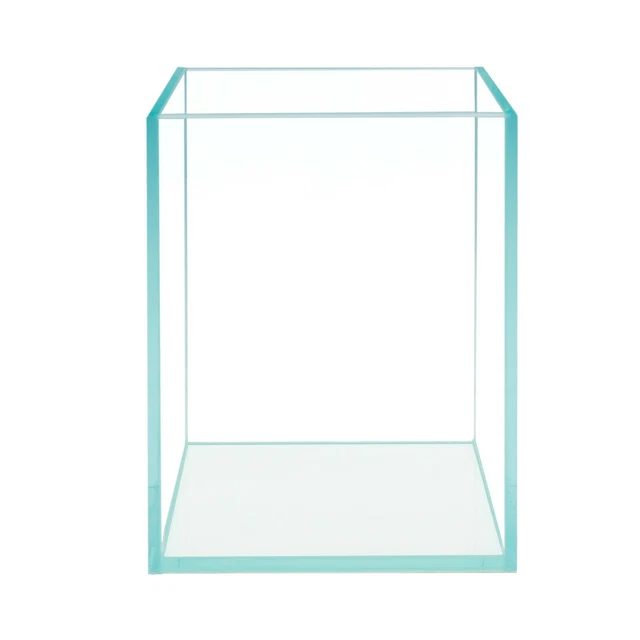 5 Gallon Nano Tall Rimless Tank, Low iron Glass Tank, 30X25X25cm, 5mm Glass Tank