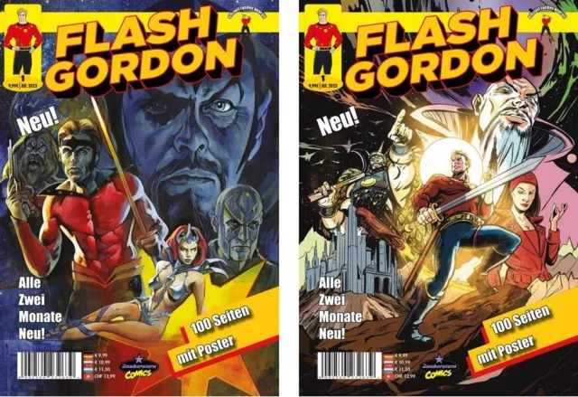 Flash Gordon Magazin Band 1-5, freie Auswahl, Zauberstern Comics, Deutsch, NEU