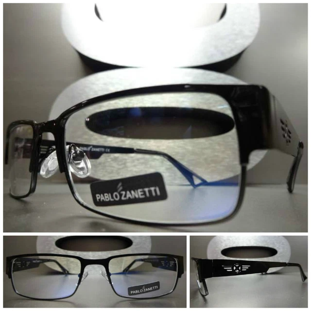 Occhiali Da Sole Neri Per Uomo E Donna Con Montatura Rettangolare - Foto 4