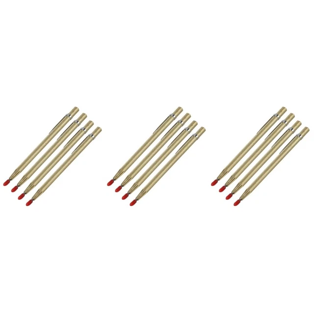 12 Pcs Engraving Tools Scriber Tungsten Engraver Pen Marble
