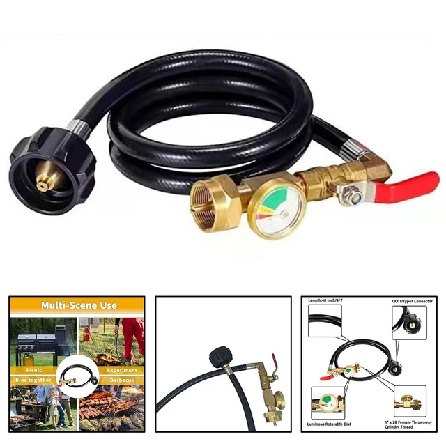 Adaptateur de recharge de Propane pour cuisinière à gaz extérieure, adaptateur de remplissage de bouteille de gaz de Camping, recharge de Butane, équipement de réservoir de gaz, fournitures de Camping