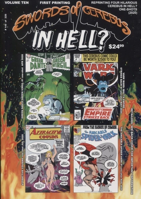 Swords Of Cerebus In Hell? Tpb Volume 10 / New-Unused
