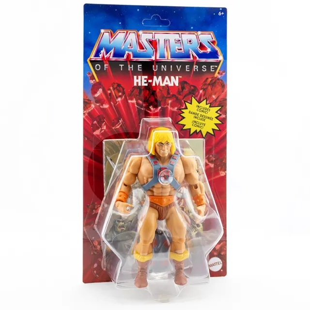 MotU Masters of the Universe Origins 14 cm Action Figur mit Zubehör: He-Man