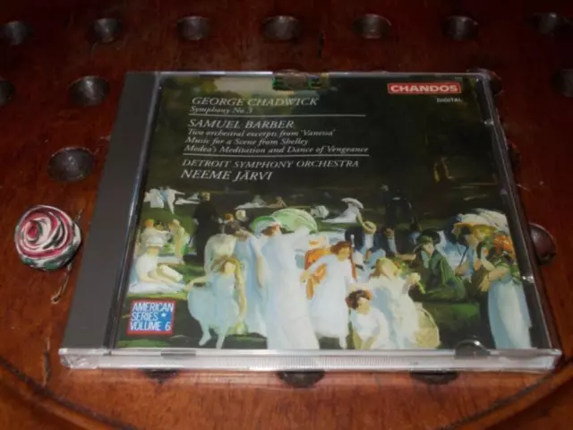 Chadwick/Barber: Orchestral Works Neeme Järvi 1994 CD Top-quality