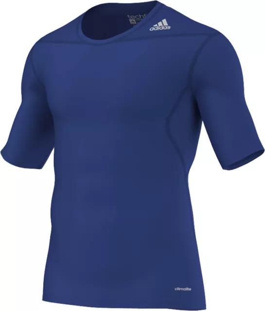 adidas Techfit Funktionsshirt Shortsleeve royal-blau (D82091) Gr. S